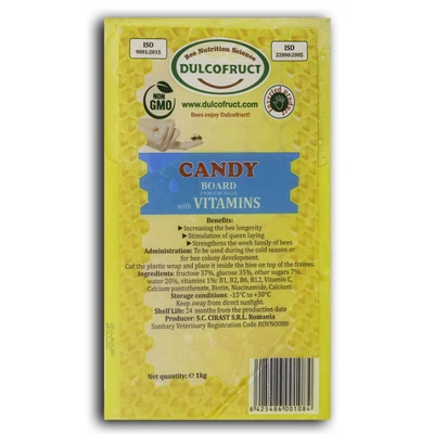 Dulcofruct vitaminos cukorlepény