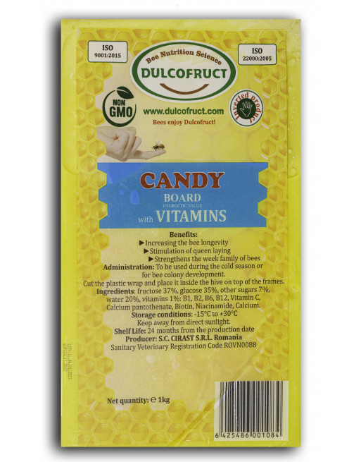 Dulcofruct vitaminos cukorlepény