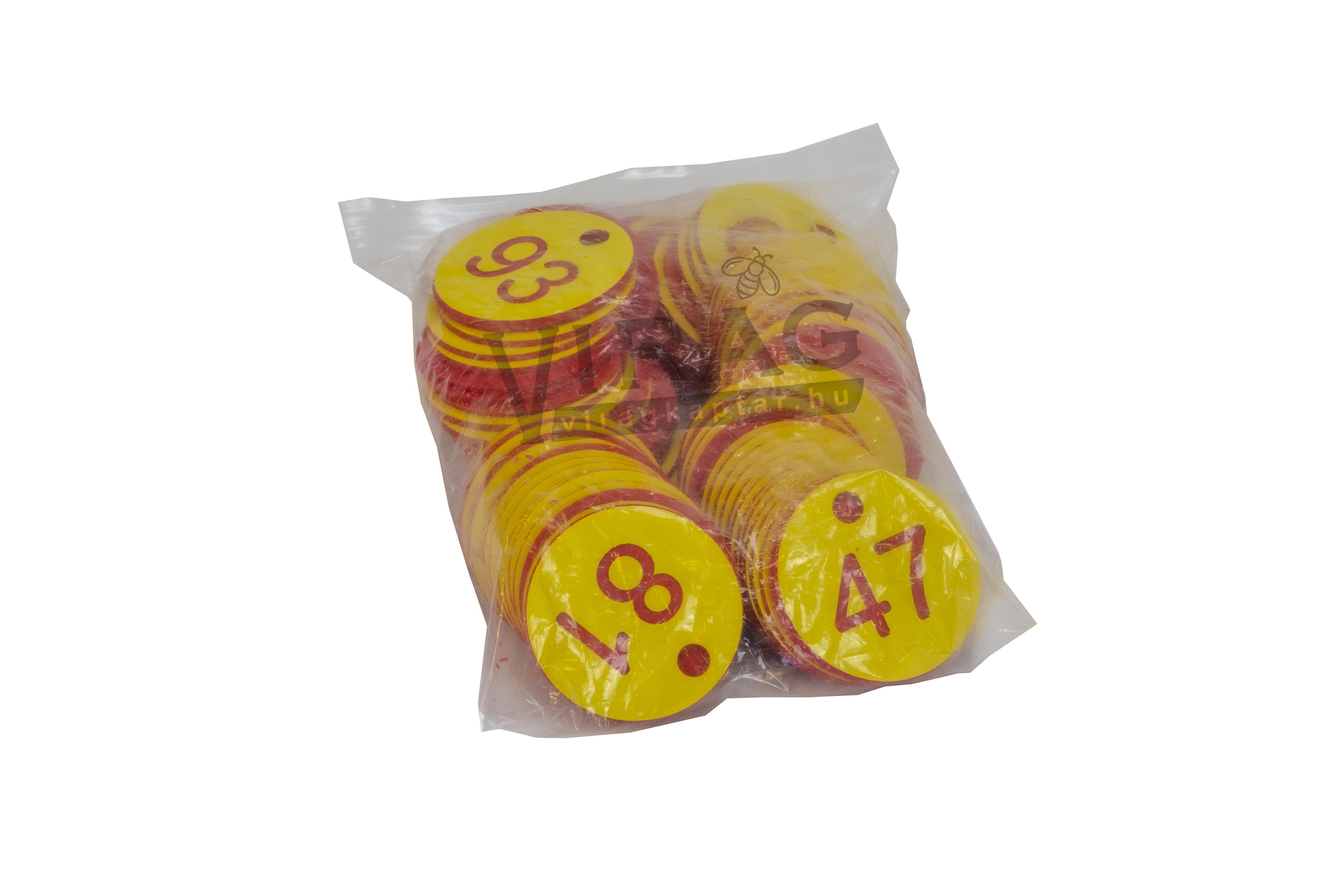 Kaptárszámok (100 db) HA32-4